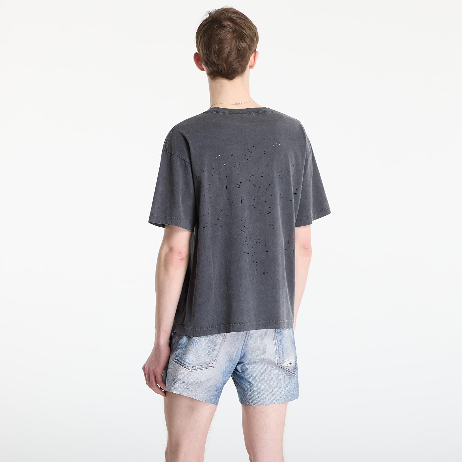 Tričká Satisfy MothTech T-Shirt Aged Black