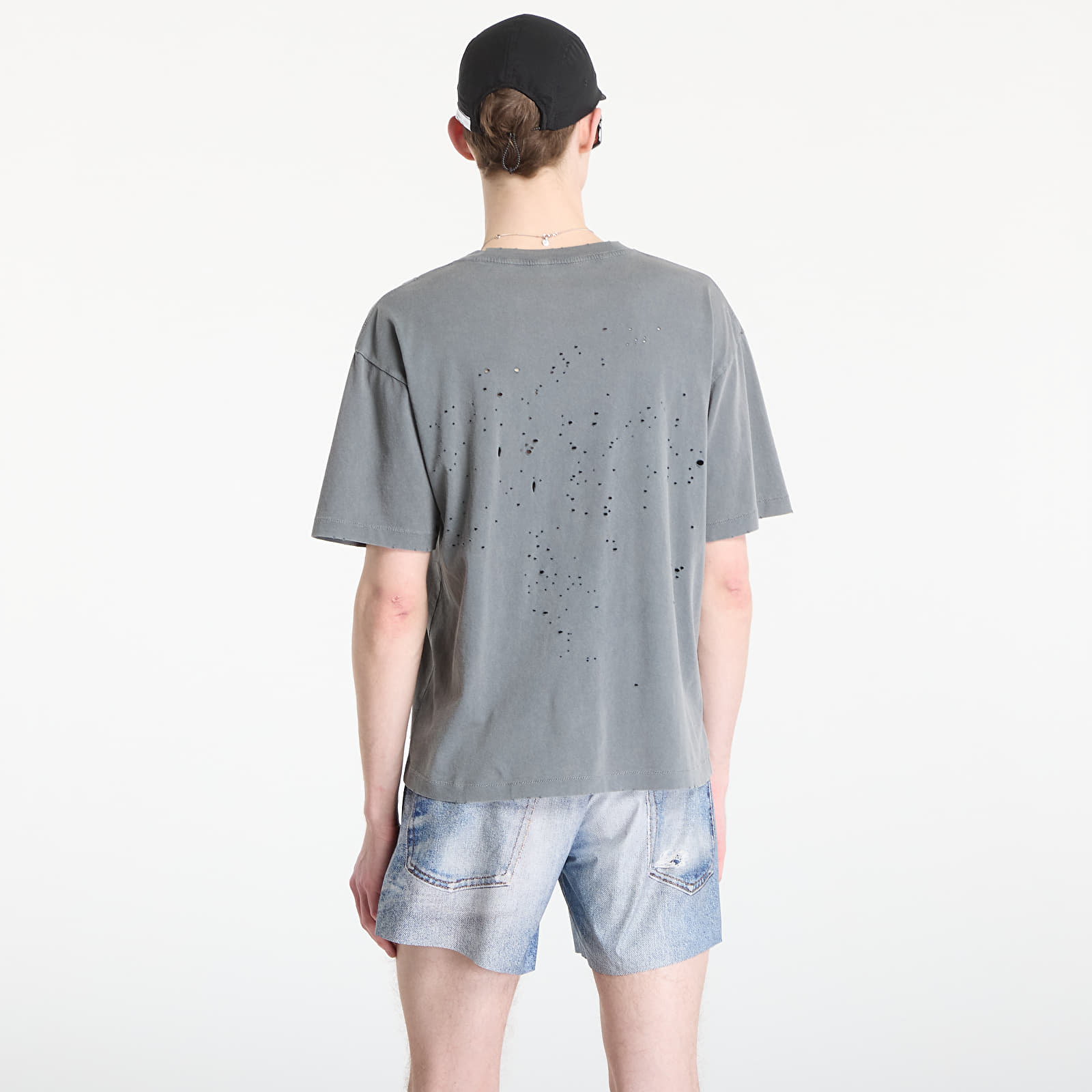 Tričká Satisfy MothTech T-Shirt Faded Black