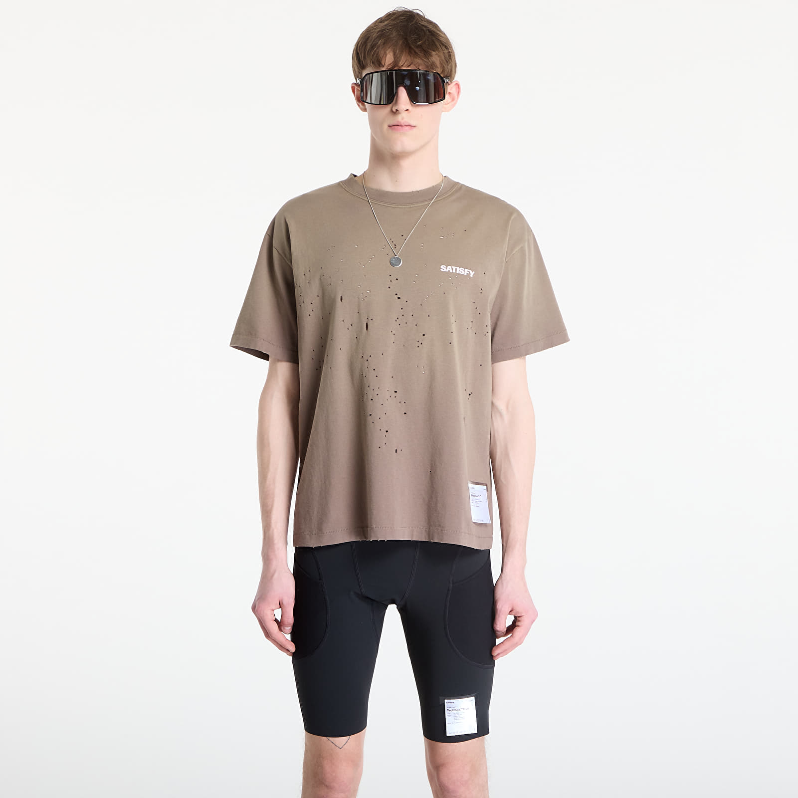 Tričká Satisfy MothTech T-Shirt Sun Bleached Falcon