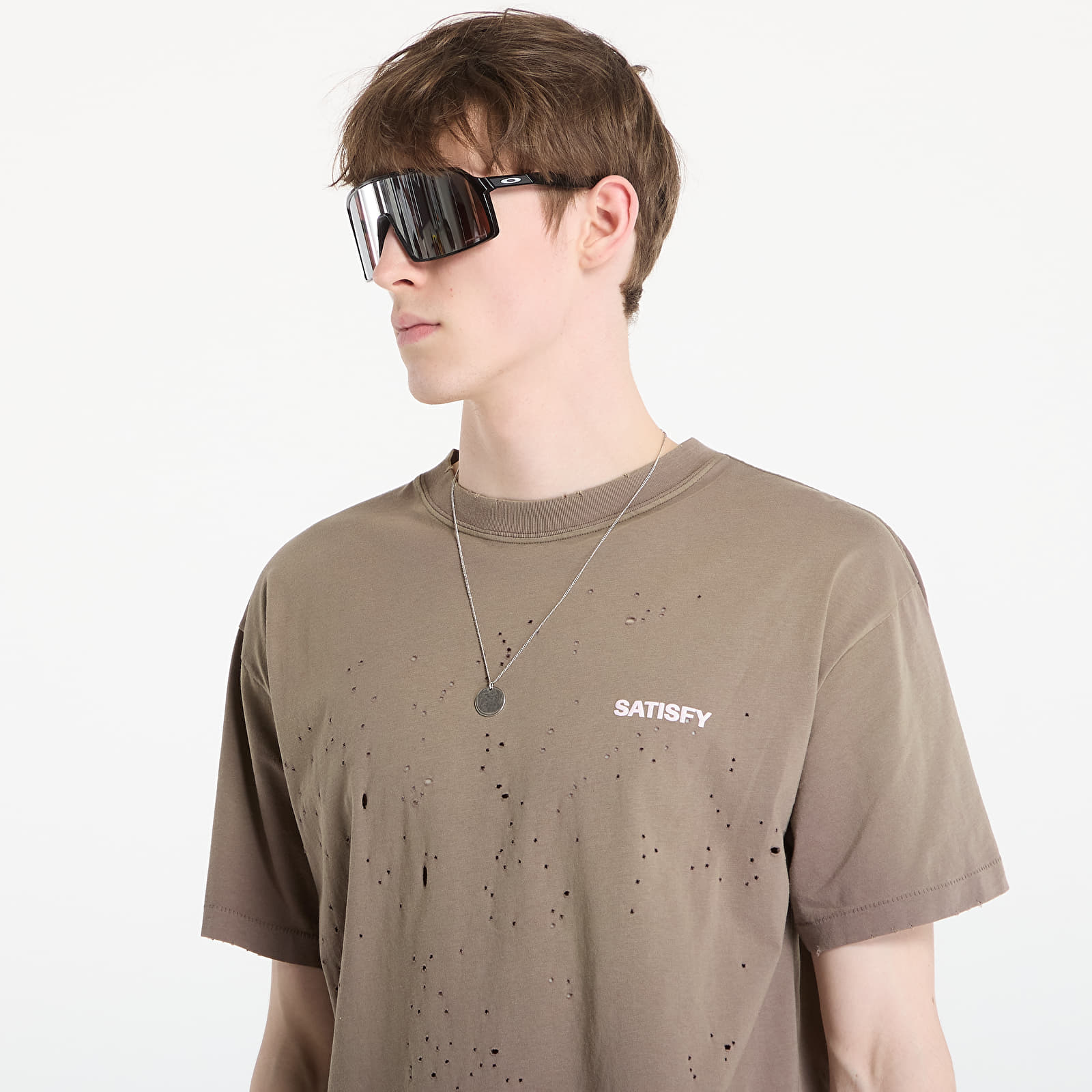 Tričká Satisfy MothTech T-Shirt Sun Bleached Falcon