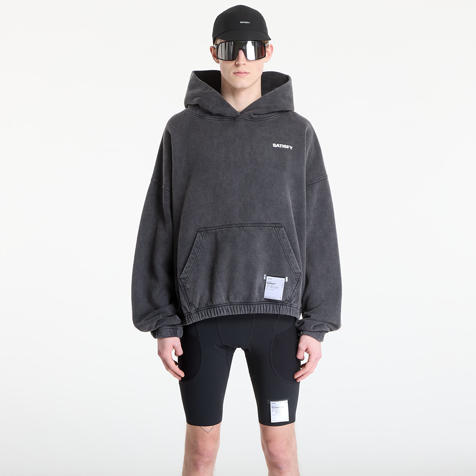 Sweatjacken und Sweatshirts Satisfy SoftCell Hoodie Aged Black