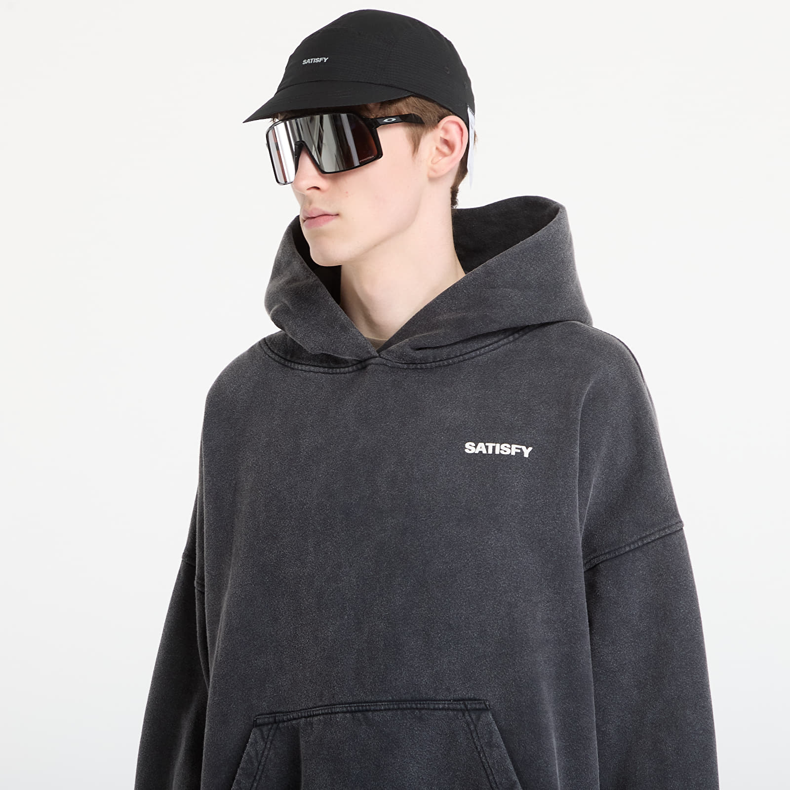 Sweatjacken und Sweatshirts Satisfy SoftCell Hoodie Aged Black