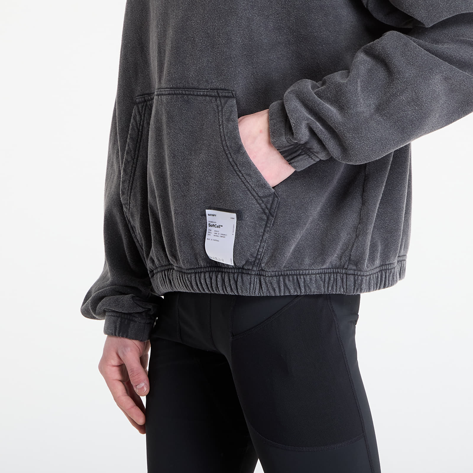 Sweatjacken und Sweatshirts Satisfy SoftCell Hoodie Aged Black