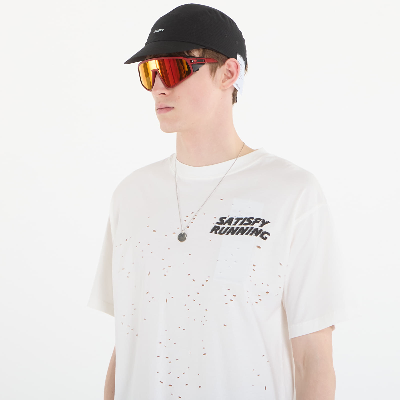 T-Shirts Satisfy MothTech T-Shirt Off-White