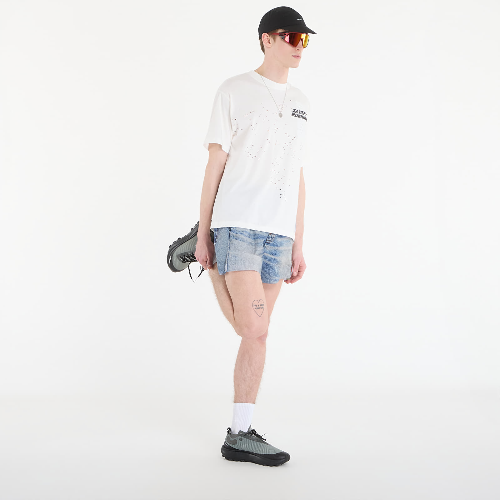 T-Shirts Satisfy MothTech T-Shirt Off-White