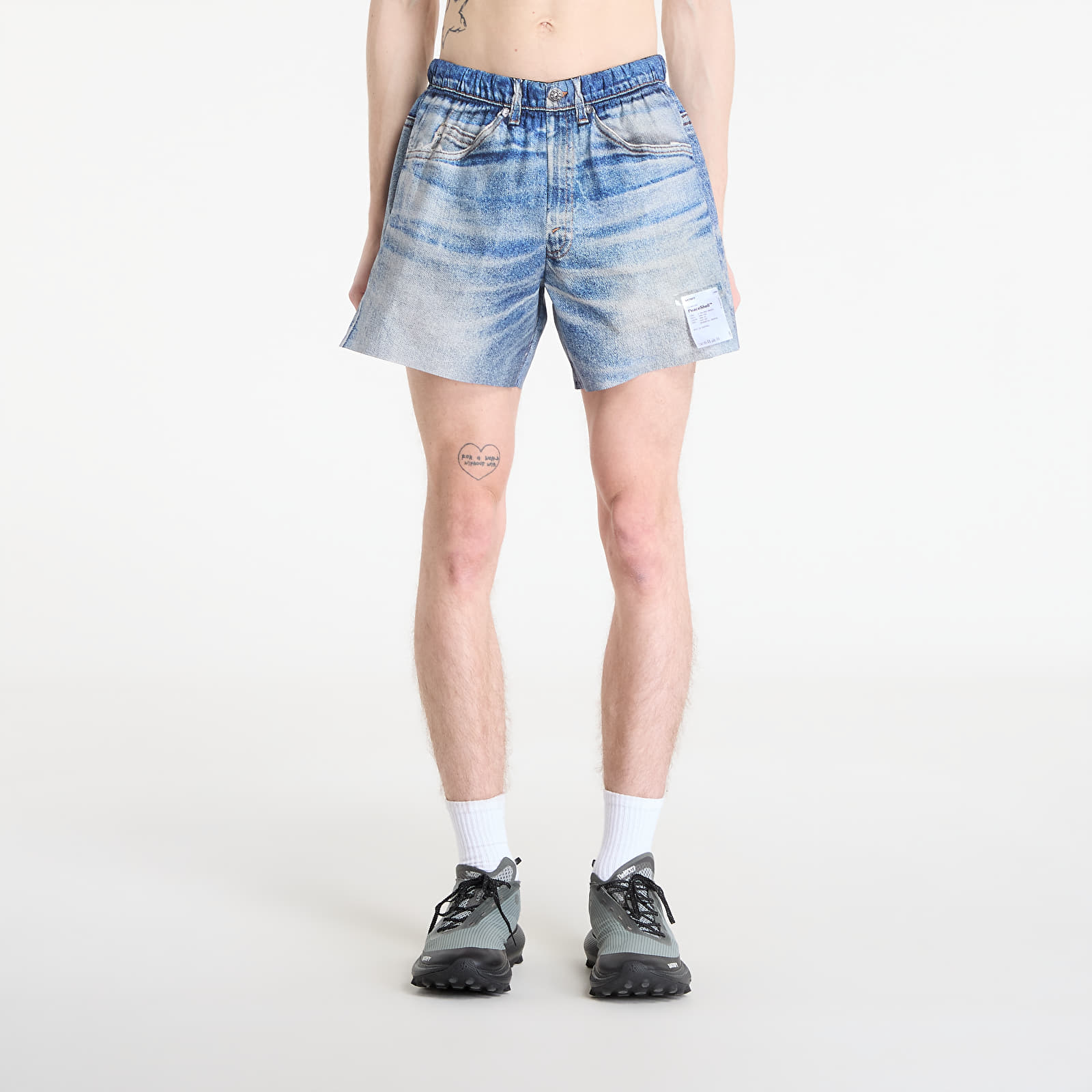 Shortsid Satisfy PeaceShell 5 Unlined Shorts Digital Denim