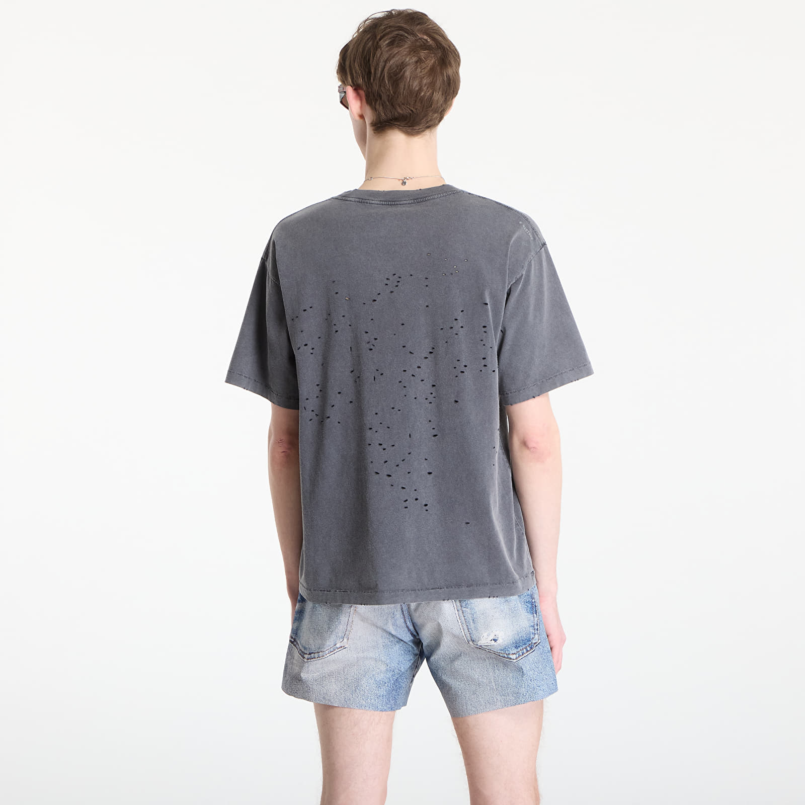 T-Shirts Satisfy MothTech T-Shirt Aged Black