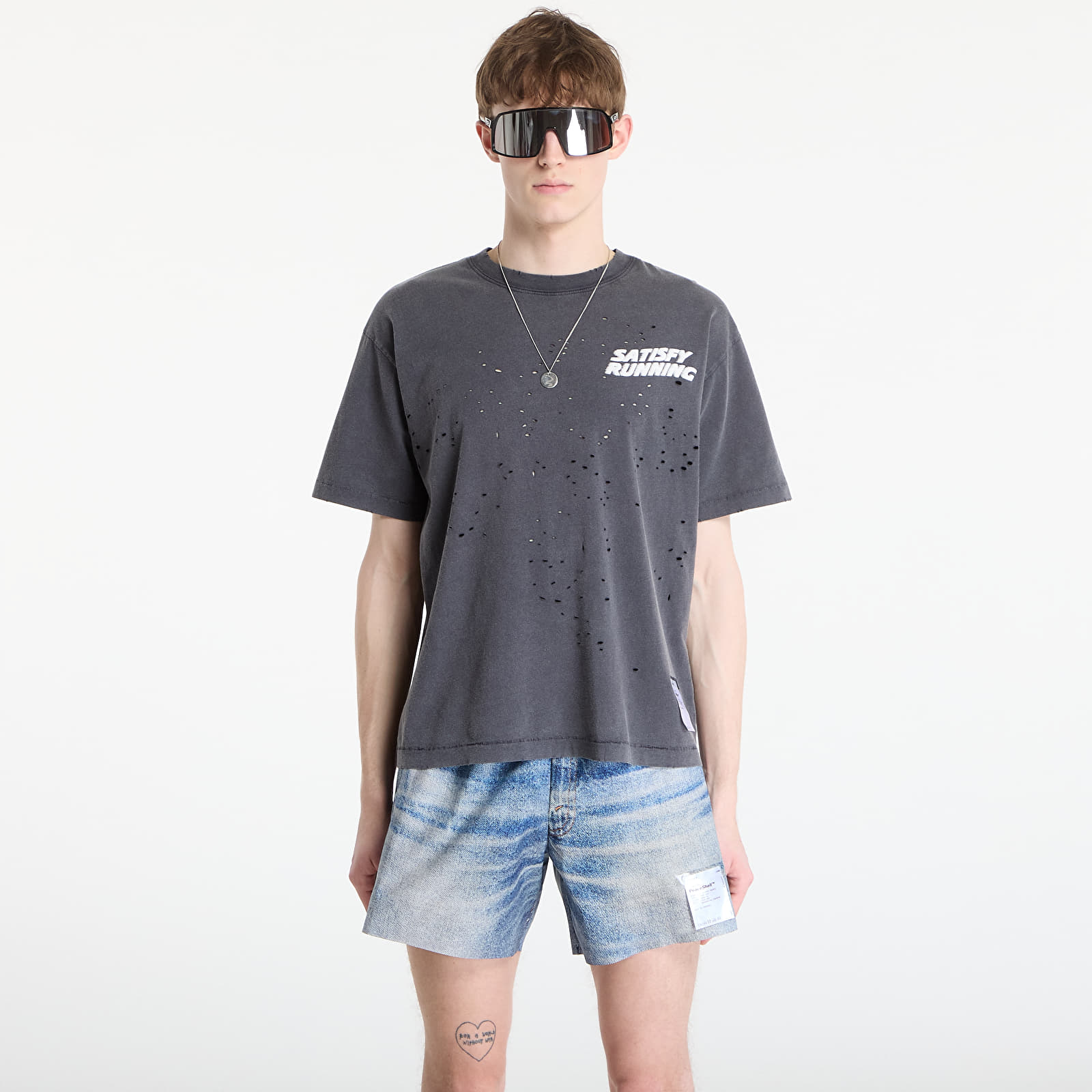 T-särgid Satisfy MothTech T-Shirt Aged Black