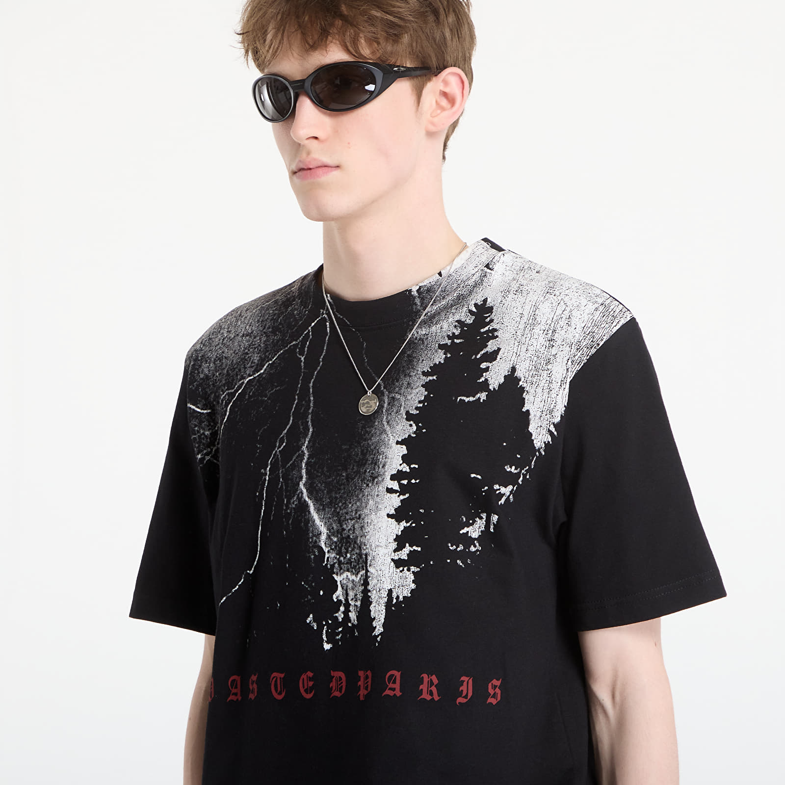 Tricouri  Wasted Paris M Black Hill Black