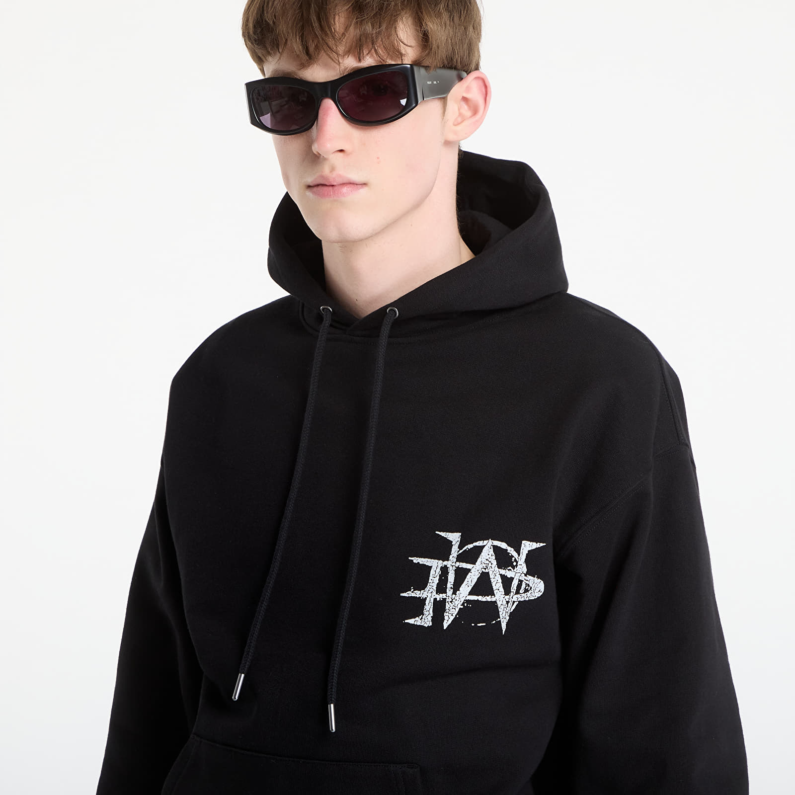 Sweatjacken und Sweatshirts Wasted Paris M Angels Gully Hoodie Black