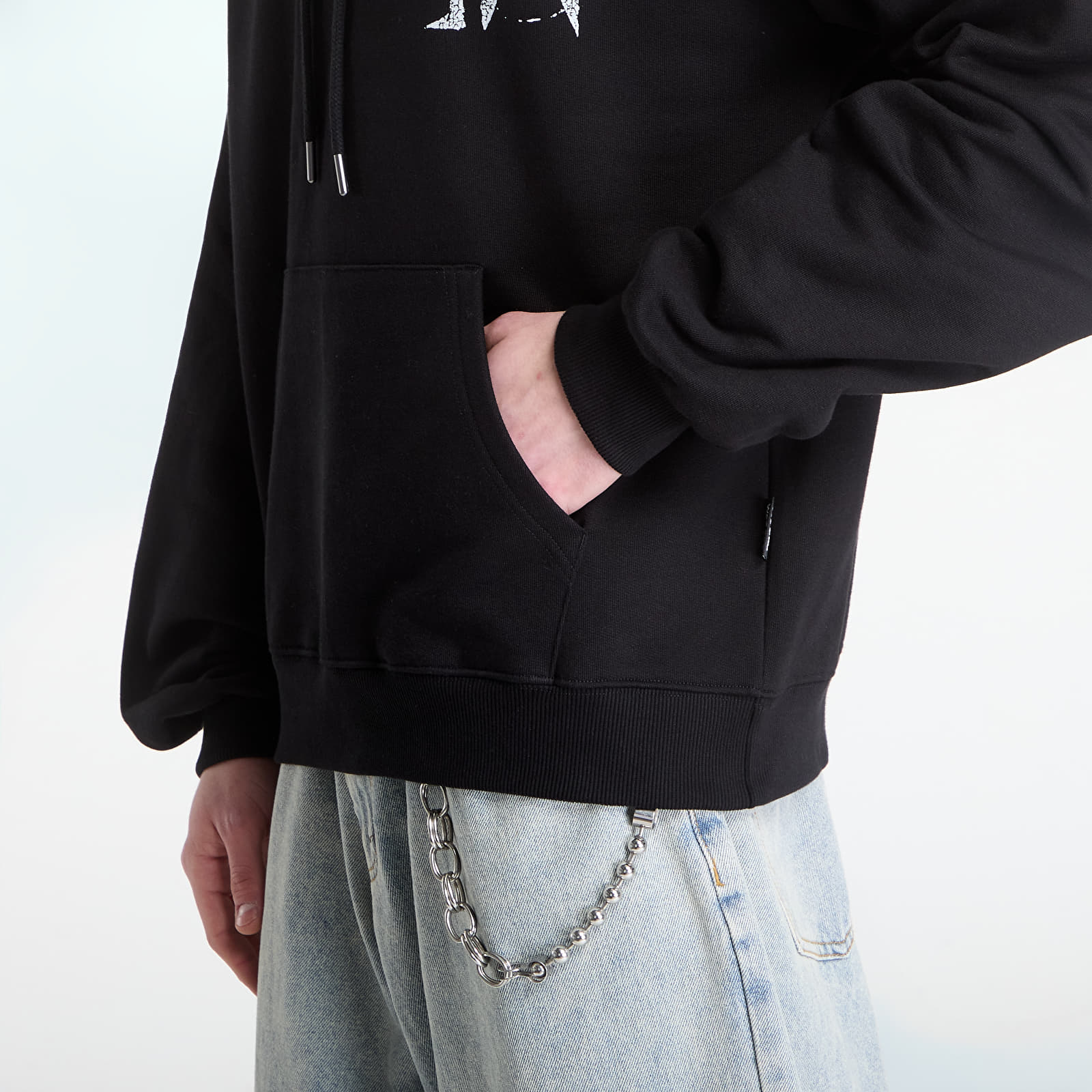 Sweatjacken und Sweatshirts Wasted Paris M Angels Gully Hoodie Black