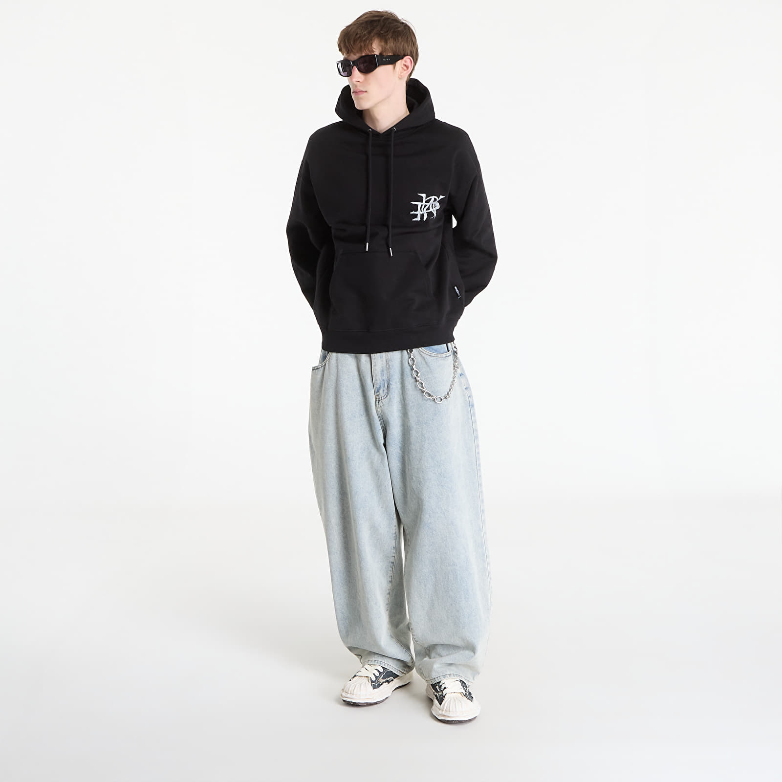 Sweatjacken und Sweatshirts Wasted Paris M Angels Gully Hoodie Black