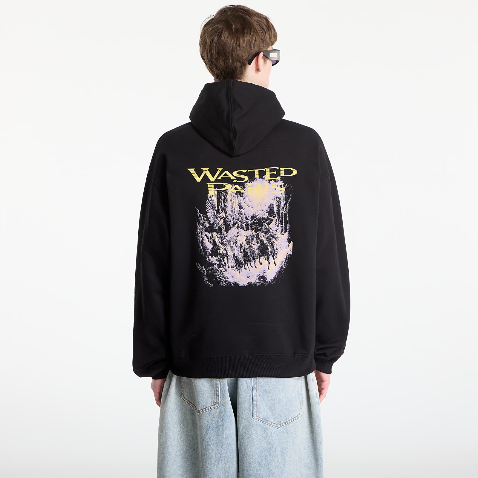 Sweatjacken und Sweatshirts Wasted Paris M Angels Gully Hoodie Black