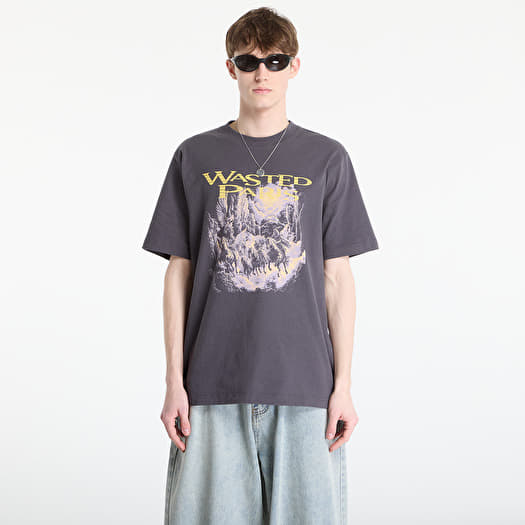 Tricou Wasted Paris M Angels Gully Old Black