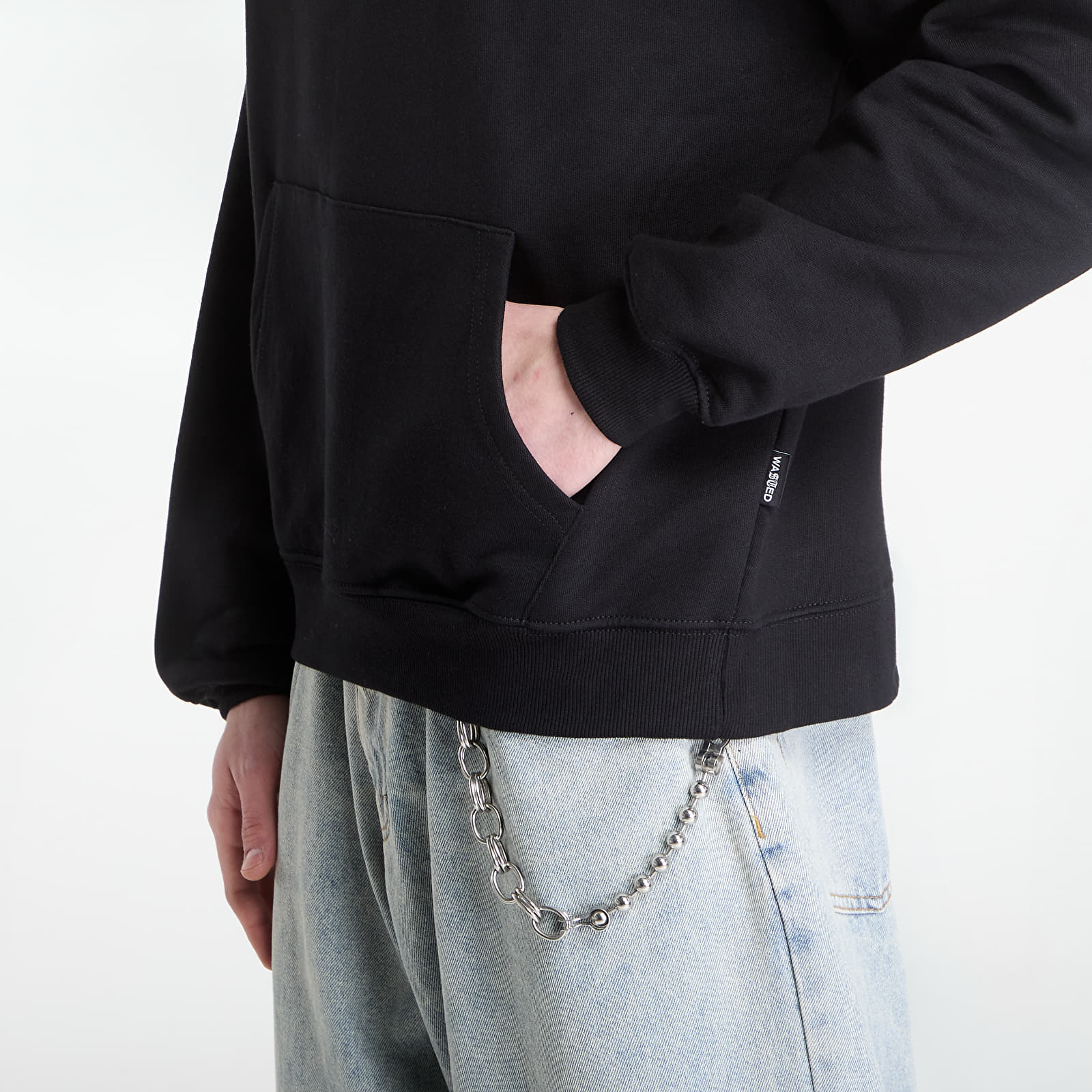 Sweatjacken und Sweatshirts Wasted Paris M Snakes Hoodie Black