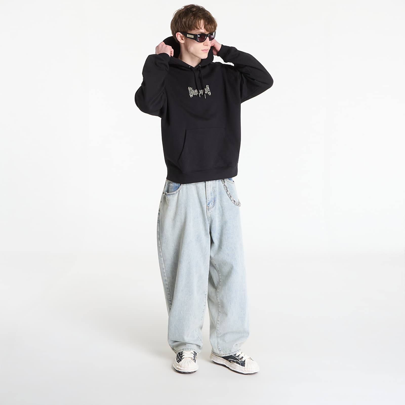 Sweatjacken und Sweatshirts Wasted Paris M Snakes Hoodie Black