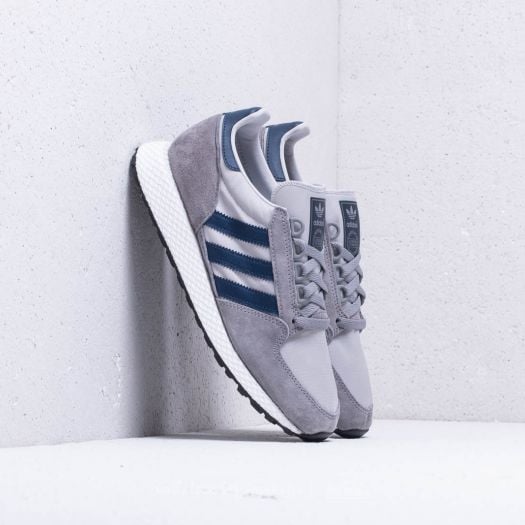 Men s shoes adidas Forest Grove Grey Three Collegiate Navy Grey Two Footshop
