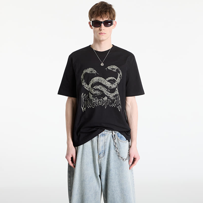 T-shirt Wasted Paris M Snakes Black