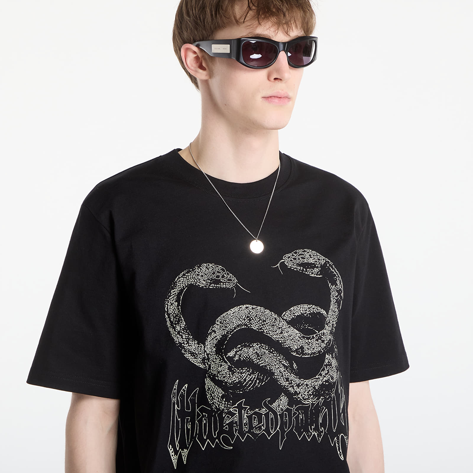Tricouri  Wasted Paris M Snakes Black