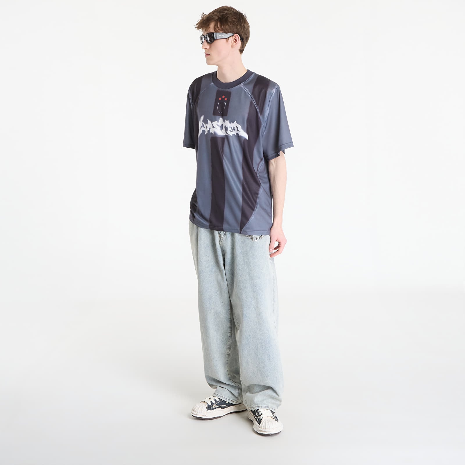 Jerseys Wasted Paris M Spray Football Jersey Black/ Stone Grey