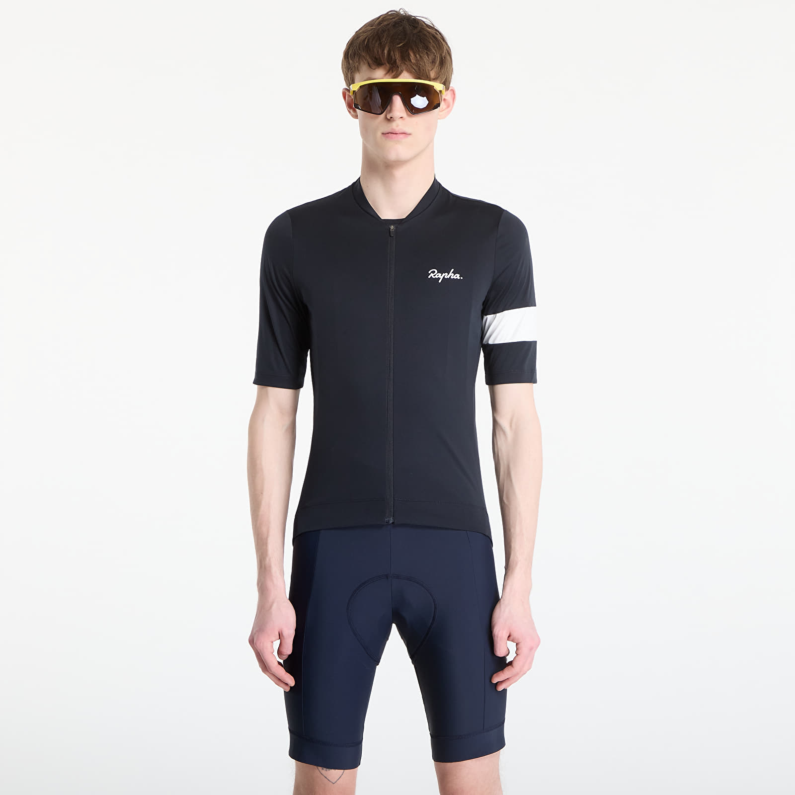 Джерси Rapha Men's Core Jersey Black/ White