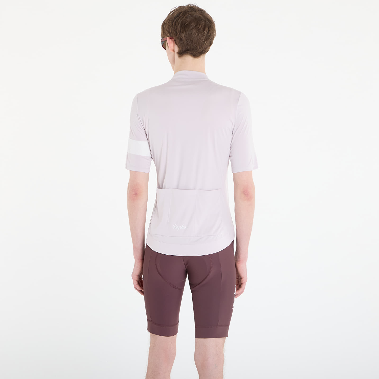 Мужской трикотаж Rapha Men's Core Jersey Pale Lilac/ White