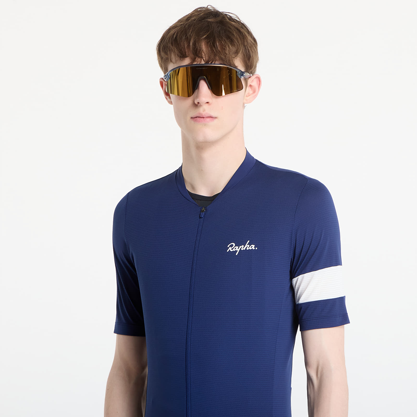 Джерси Rapha Men's Core Lightweight Jersey Navy/ White