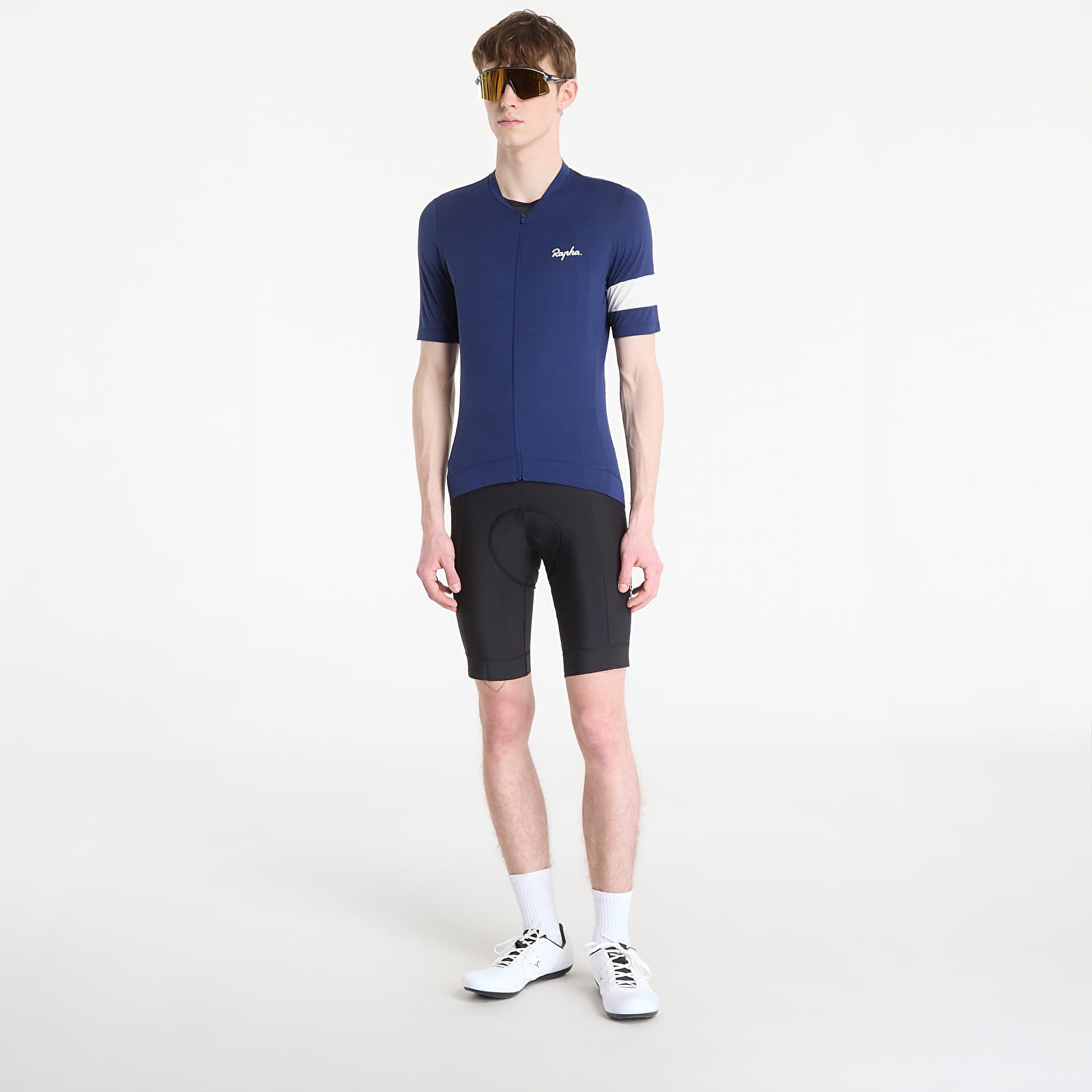 Джерси Rapha Men's Core Lightweight Jersey Navy/ White