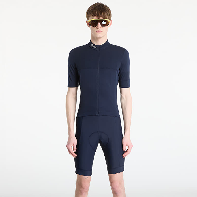 Maglia Rapha Men's Brevet Element Jersey Dark Navy/ White