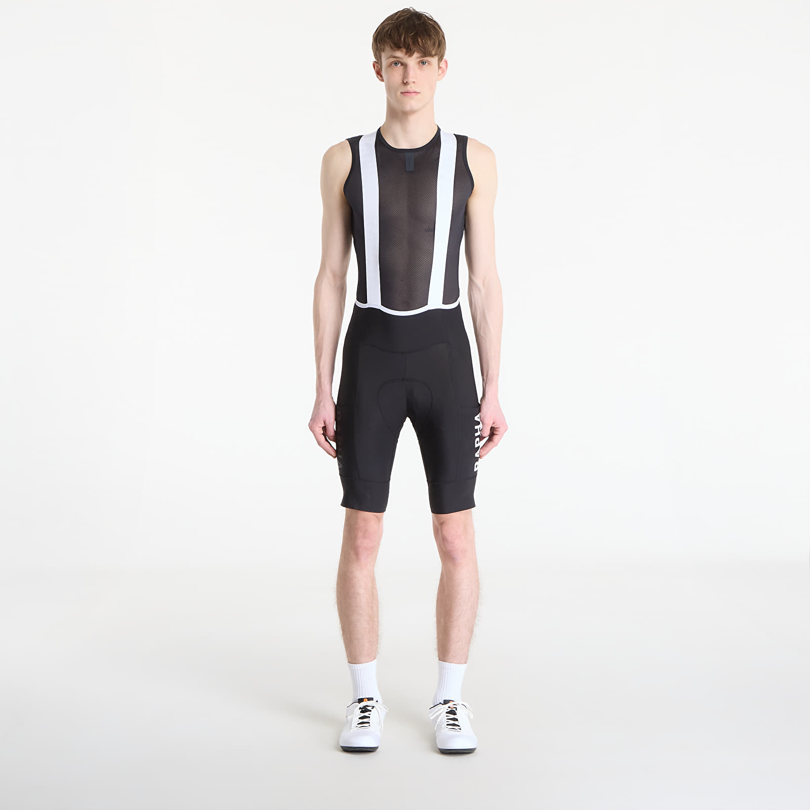 Kurzhosen Rapha Men's Pro Team Cargo Bib Shorts - Regular Black/ White