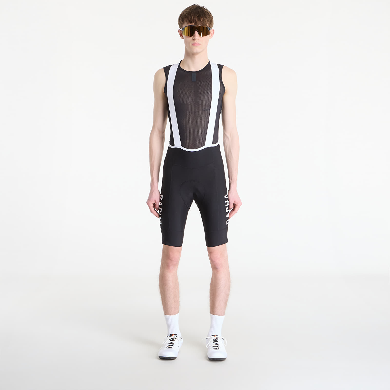 Korte broeken Rapha Men's Pro Team Training Bib Shorts Ii - Regular Black/ White