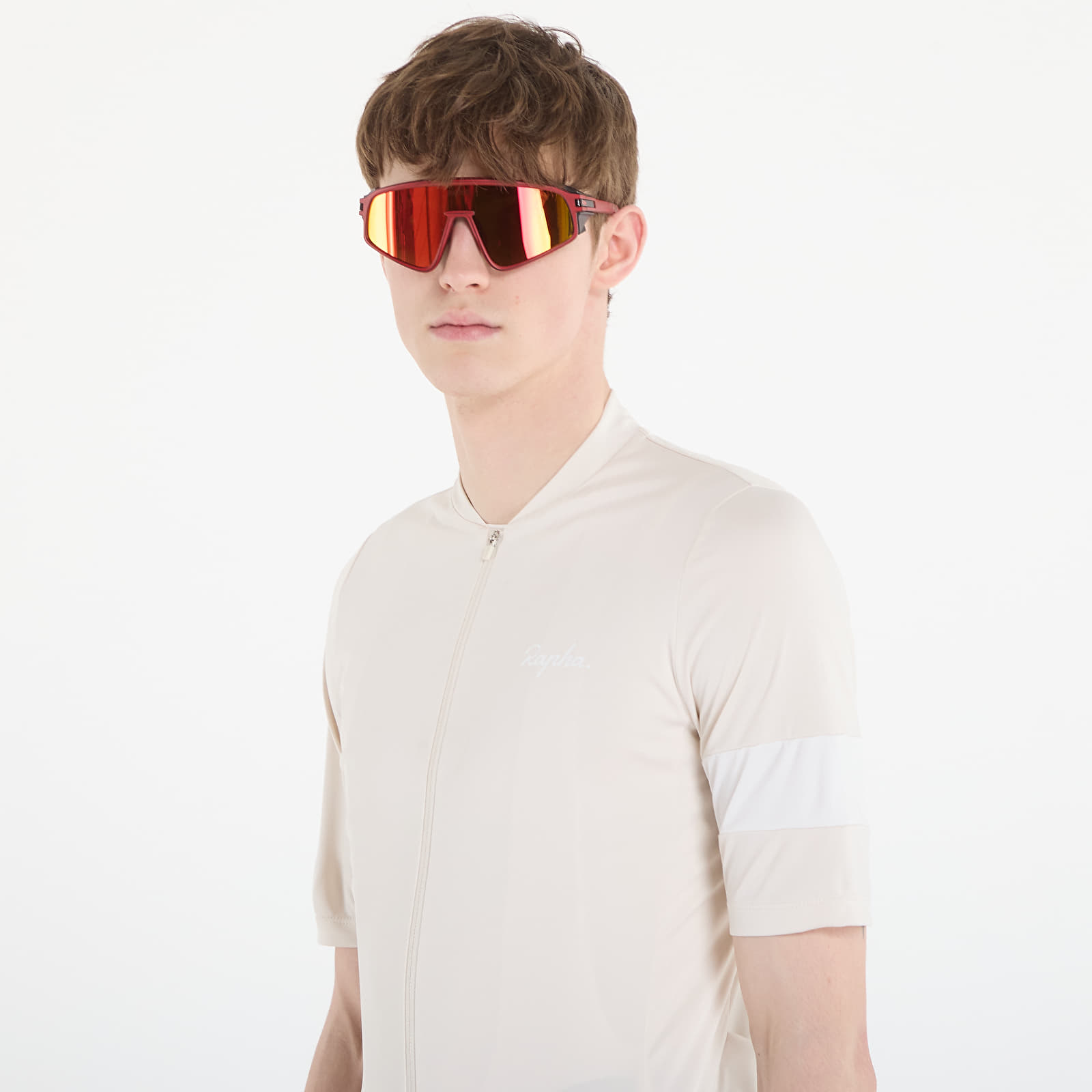 Men's jerseys Rapha Men's Core Jersey Off-White/ White