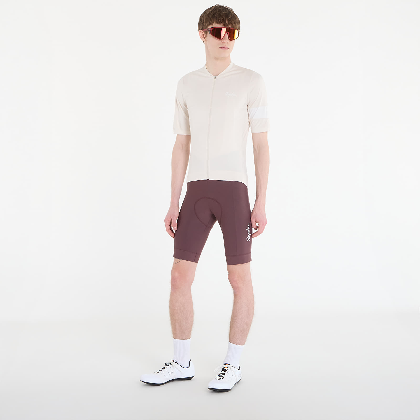 Men's jerseys Rapha Men's Core Jersey Off-White/ White