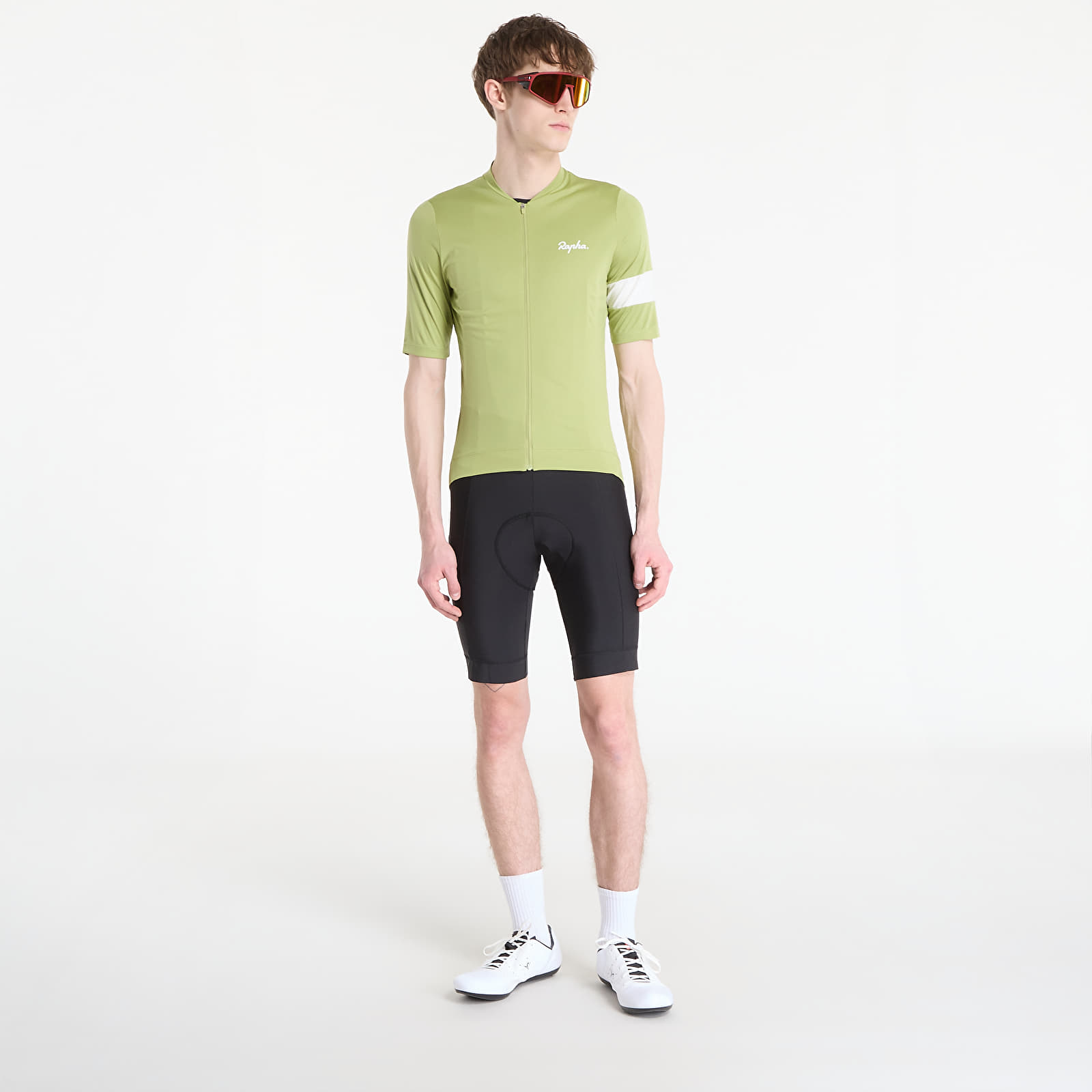 Men's jerseys Rapha Men's Core Jersey Fern/ White