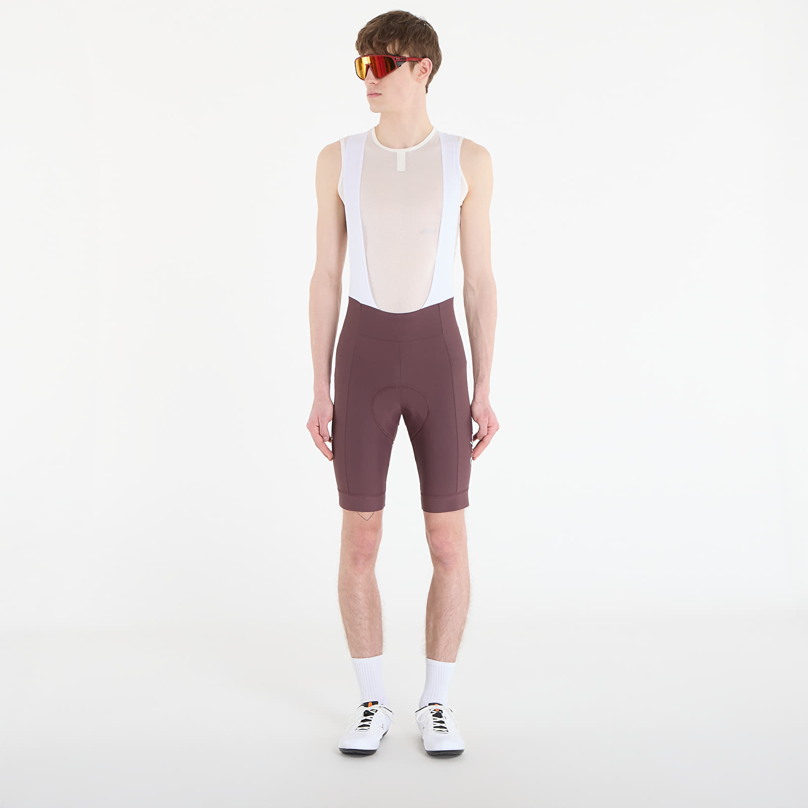 Men's shorts Rapha Men's Core Bib Shorts Huckleberry/ White