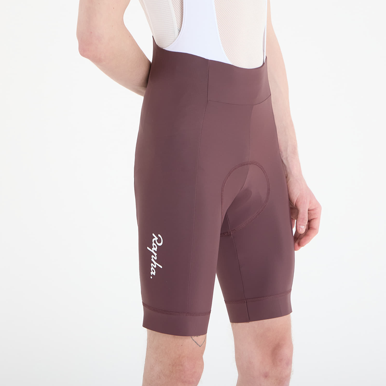 Men's shorts Rapha Men's Core Bib Shorts Huckleberry/ White