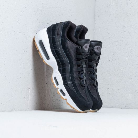 Men s shoes Nike Air Max 95 Premium Black Black Dark Grey White Footshop