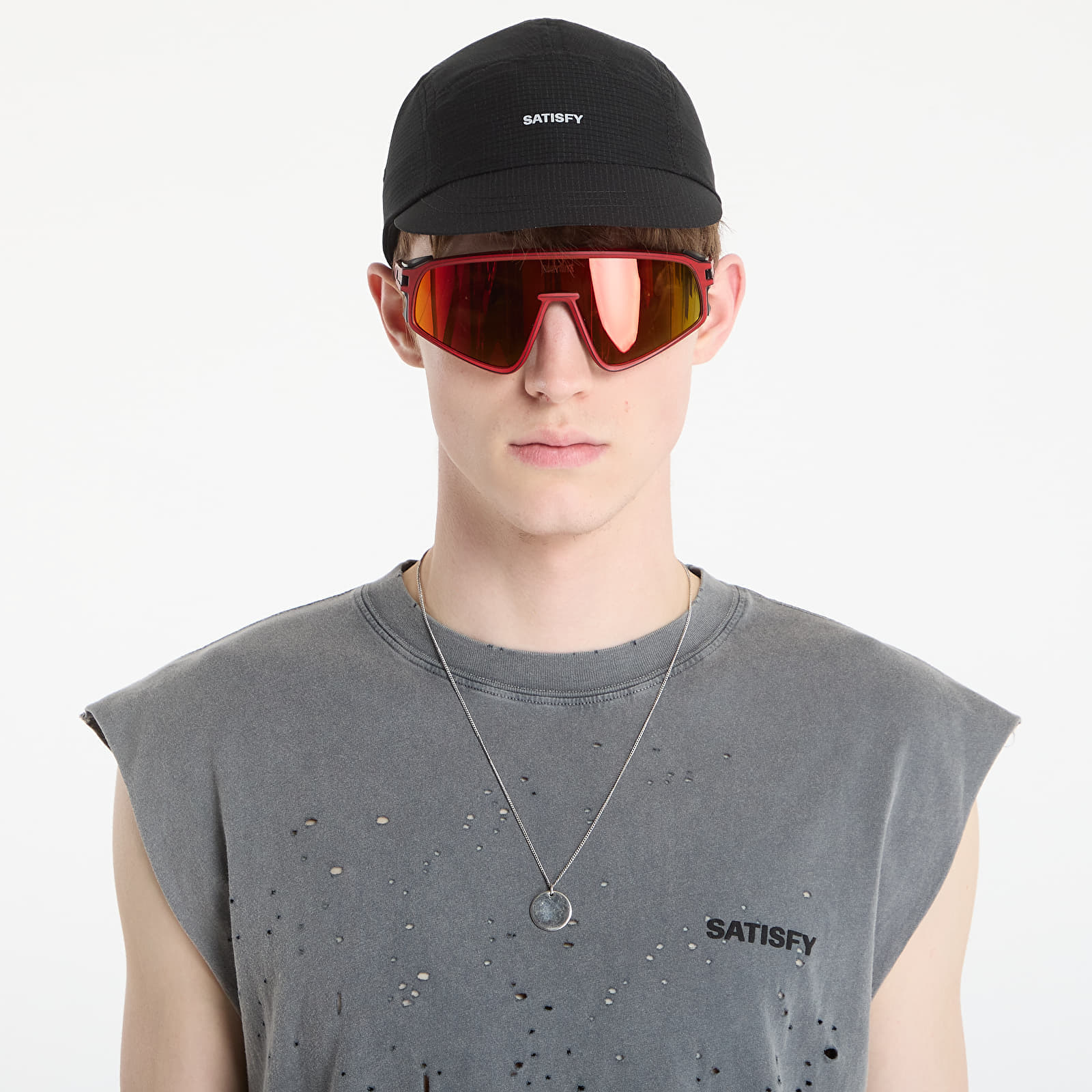 Шапка Satisfy Rippy Air Trail Cap Black Universal