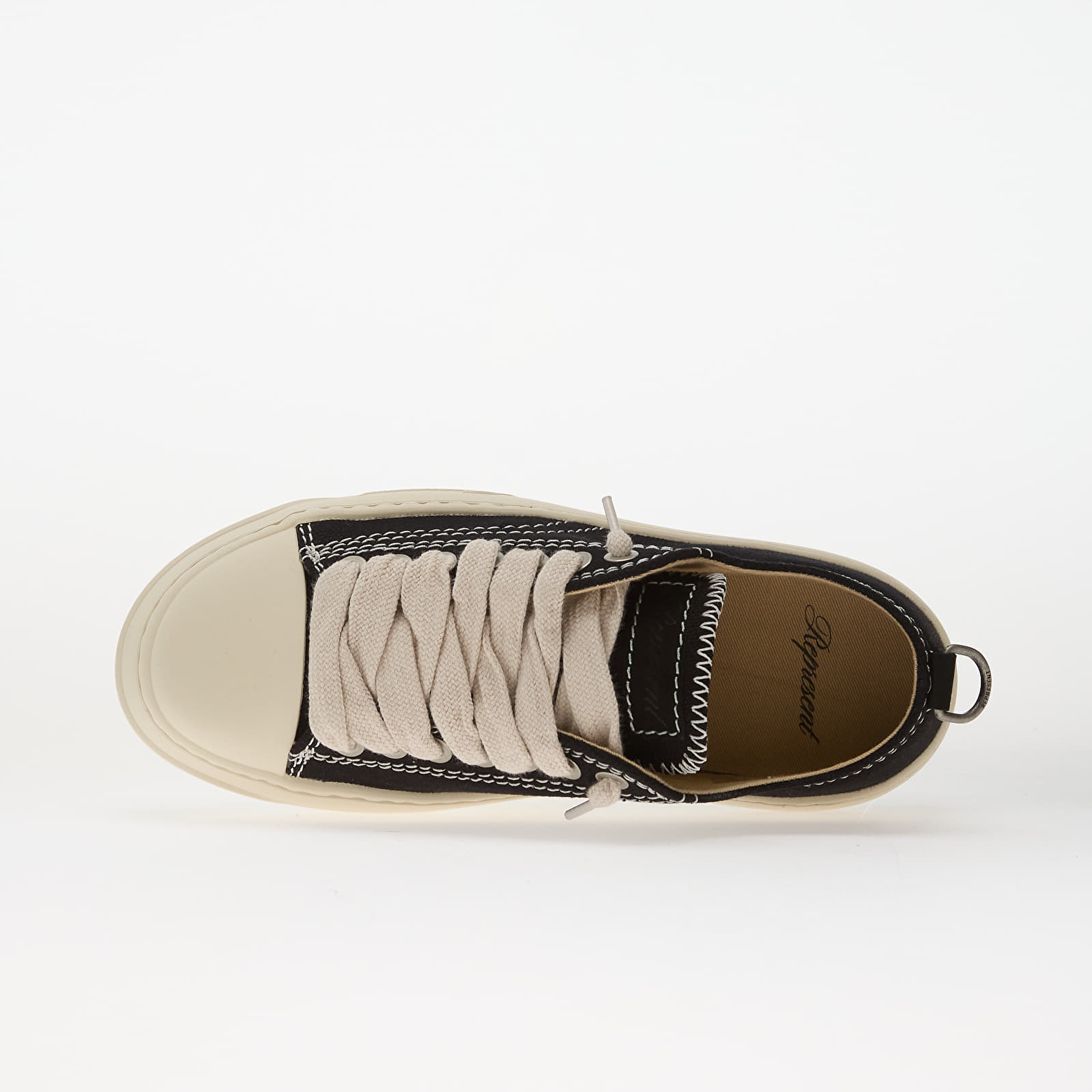 Herenschoenen REPRESENT Rep-Cap Jet Black