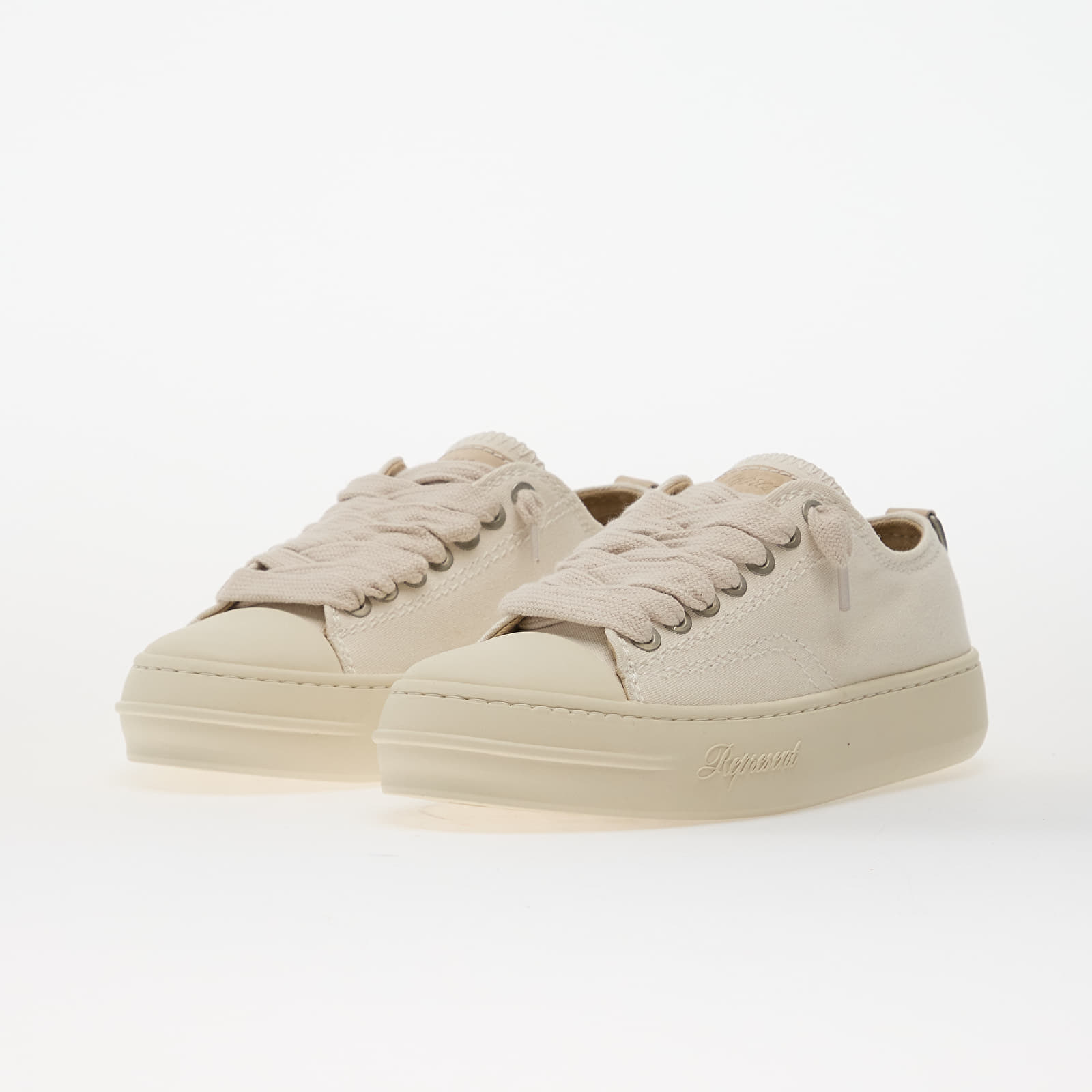Herenschoenen REPRESENT Rep-Cap Vintage White