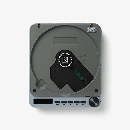 『新品未使用』NEIGHBORHOOD PORTABLE CD PLAY NEIGHBORHOOD Portable Cd Player Gray | Footshop