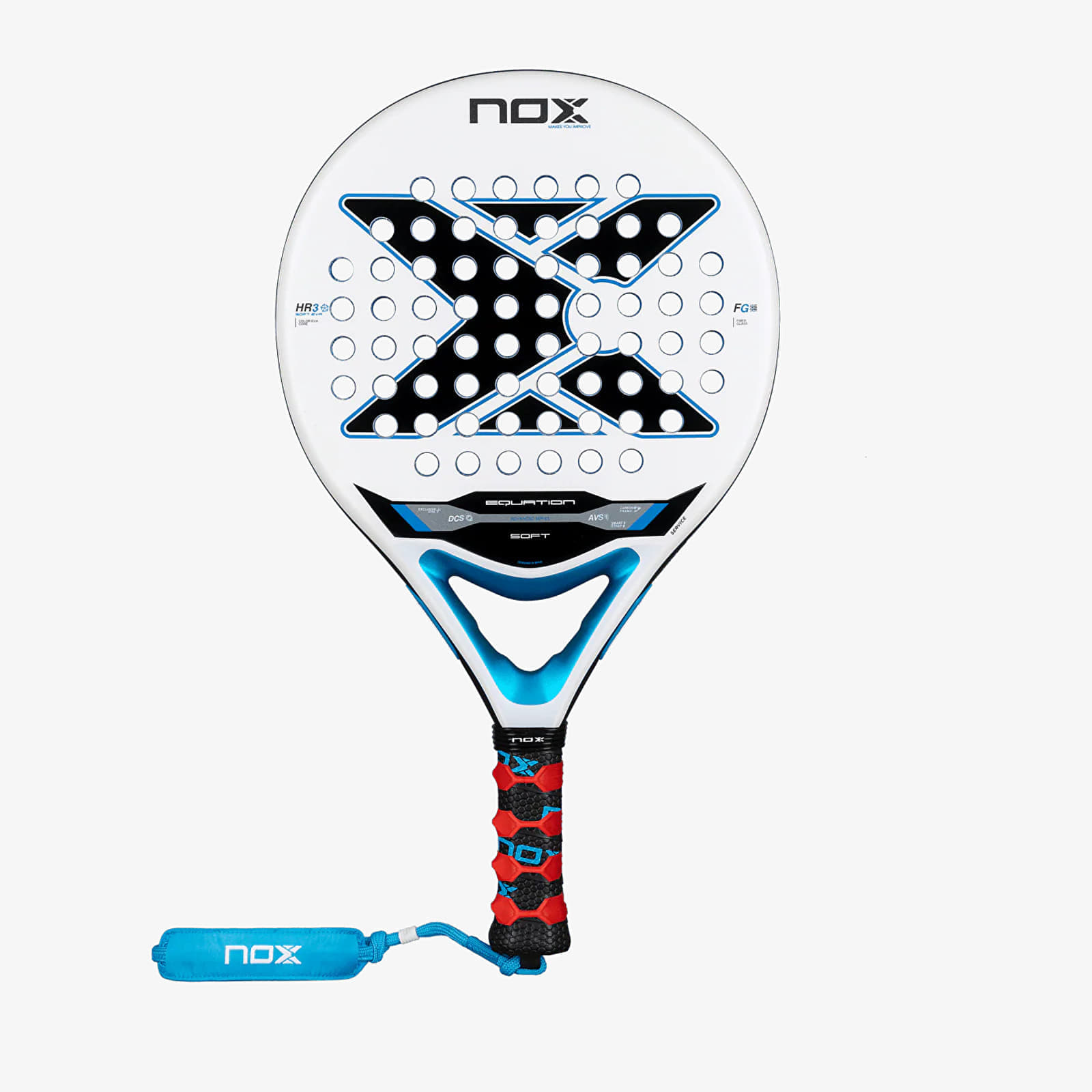 NOX Equation Soft Advanced Racket White Universal