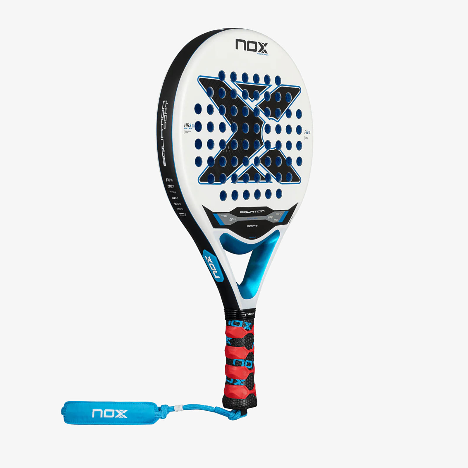 Annet tilbehør NOX Equation Soft Advanced Racket White