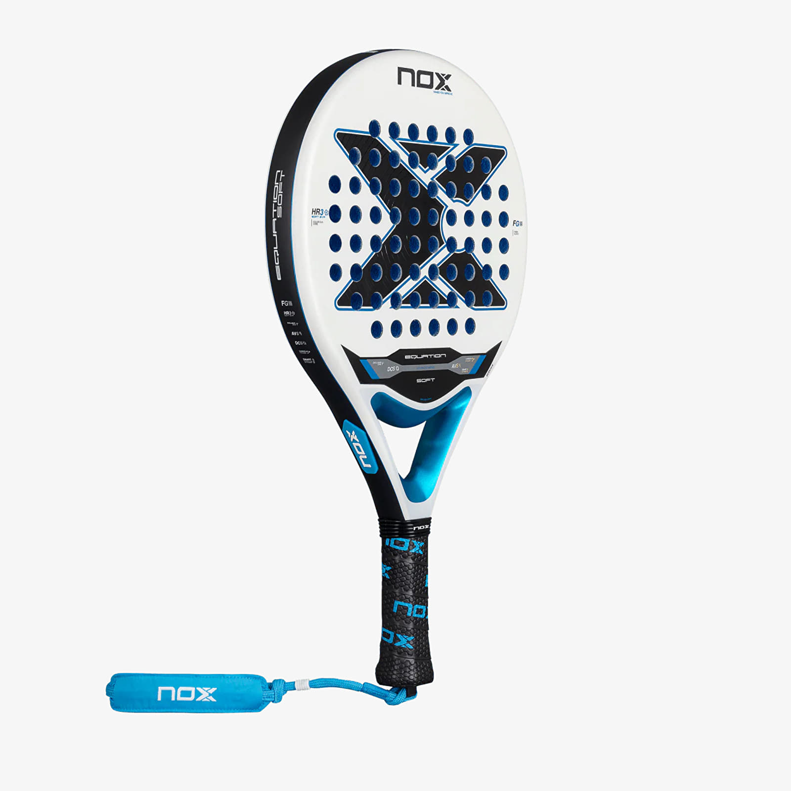 Annet tilbehør NOX Equation Soft Advanced Racket White