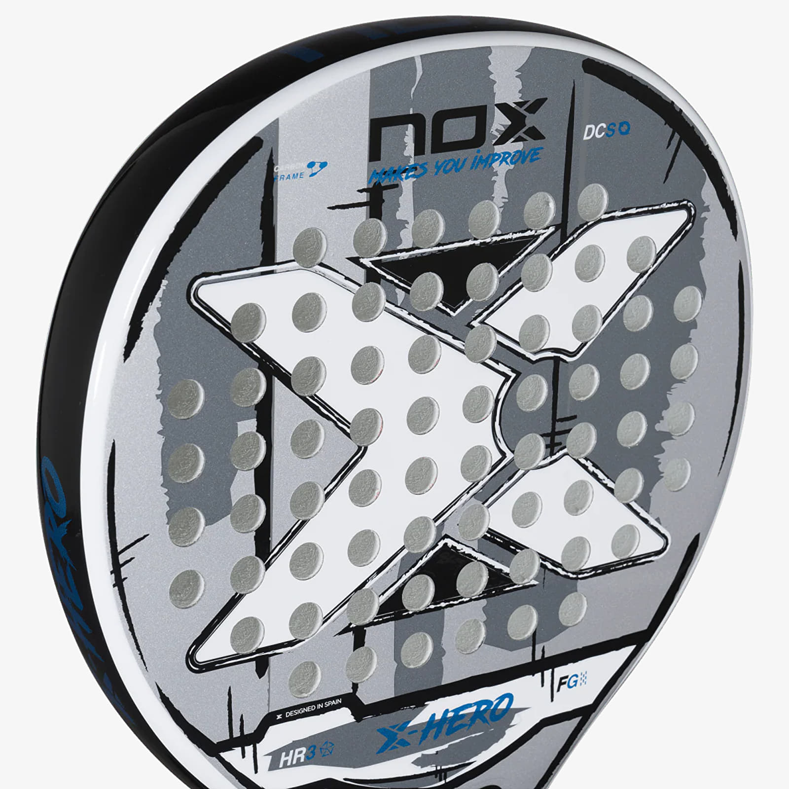 Outros acessórios NOX X-Hero Racket White