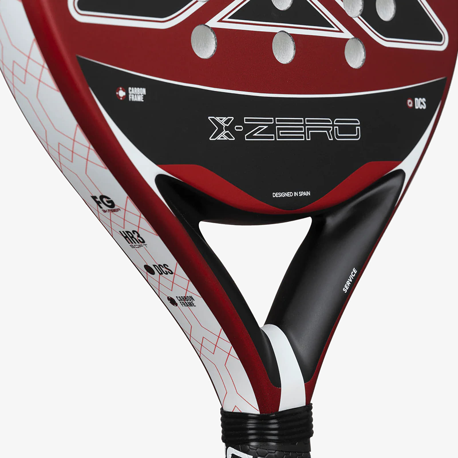 Annet tilbehør NOX X-Zero Racket Red