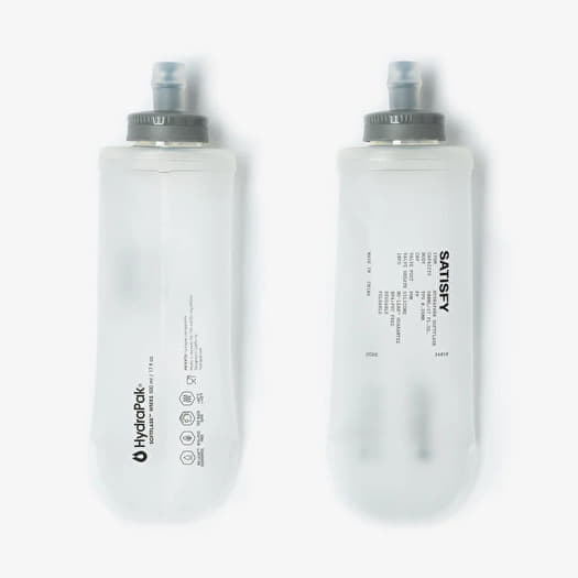 Flasche Satisfy 2 Flasks Pack 500ml Transparent