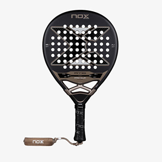 NOX At10 Pro Cup Hard By Agustin Tapia Racket Black