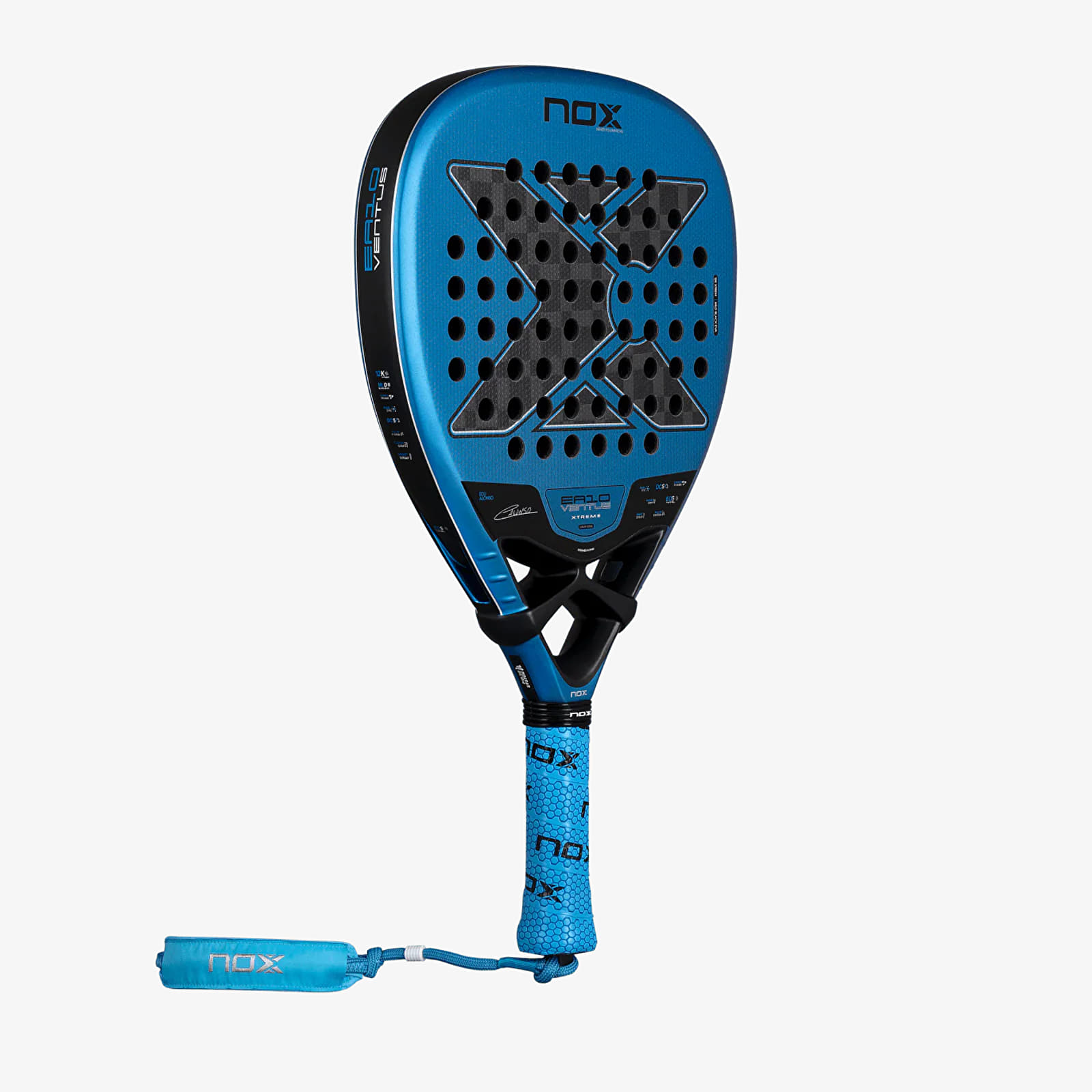 Annet tilbehør NOX Ea10 Ventus Attack 12K Xtrem By Edu Alonso Racket Blue