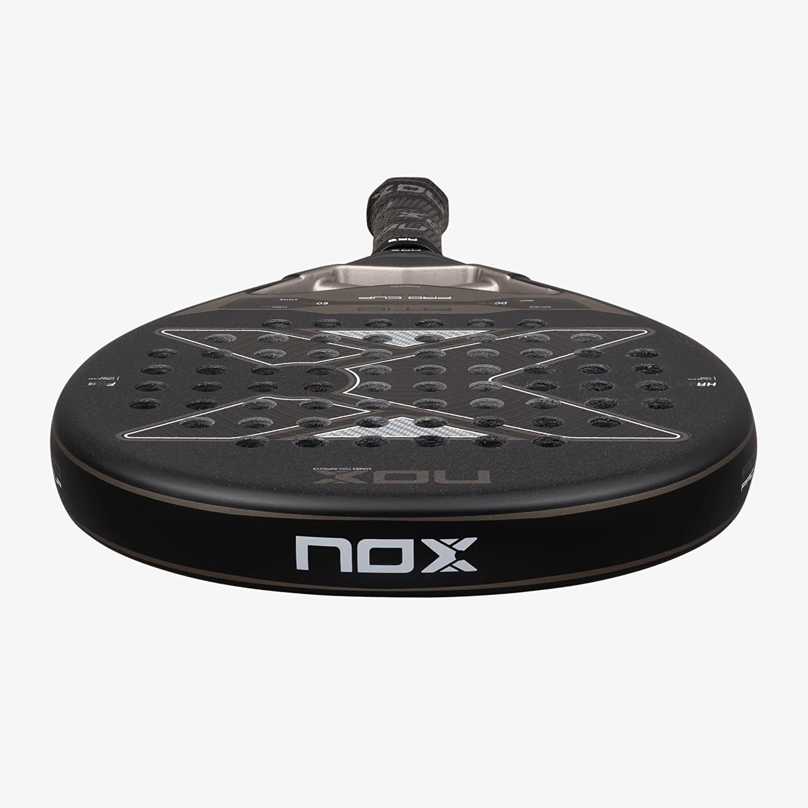 Annet tilbehør NOX At10 Pro Cup Hard By Agustin Tapia Racket Black